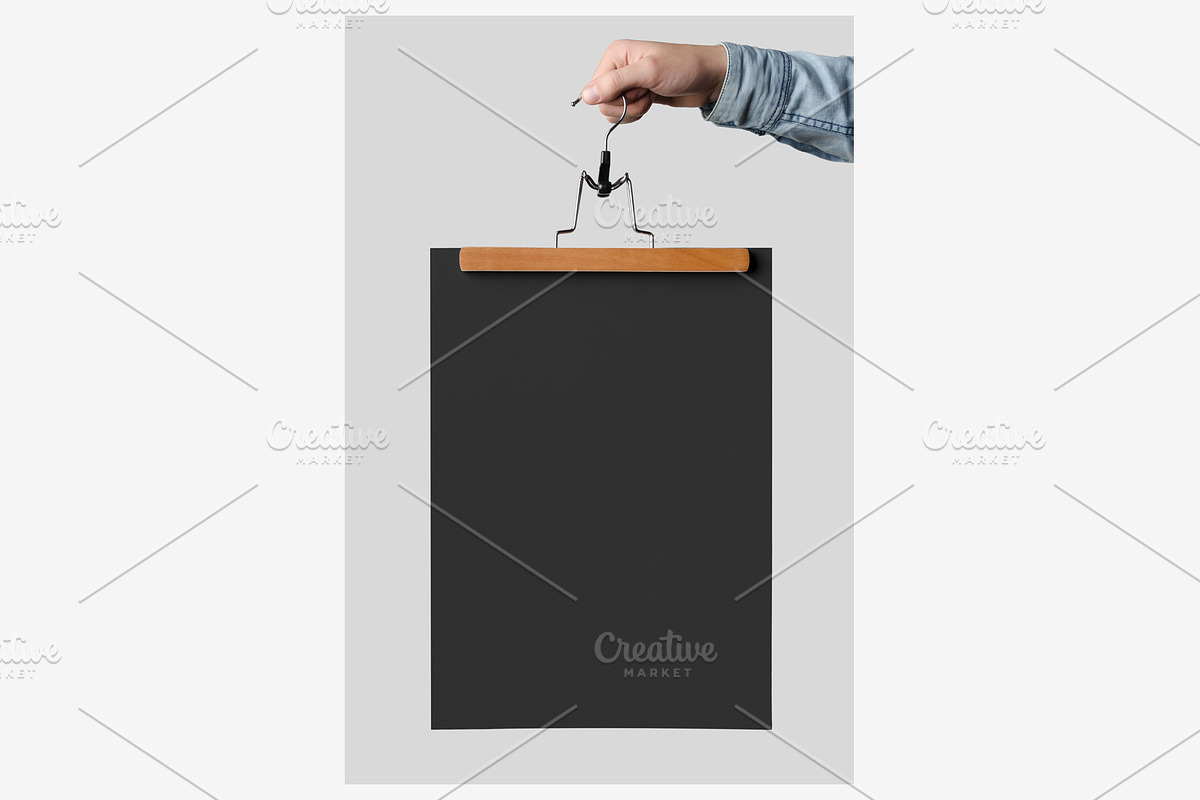 A3 Poster Mockup, an Advertising Mockup by Shablon (Photo 3 of 5)