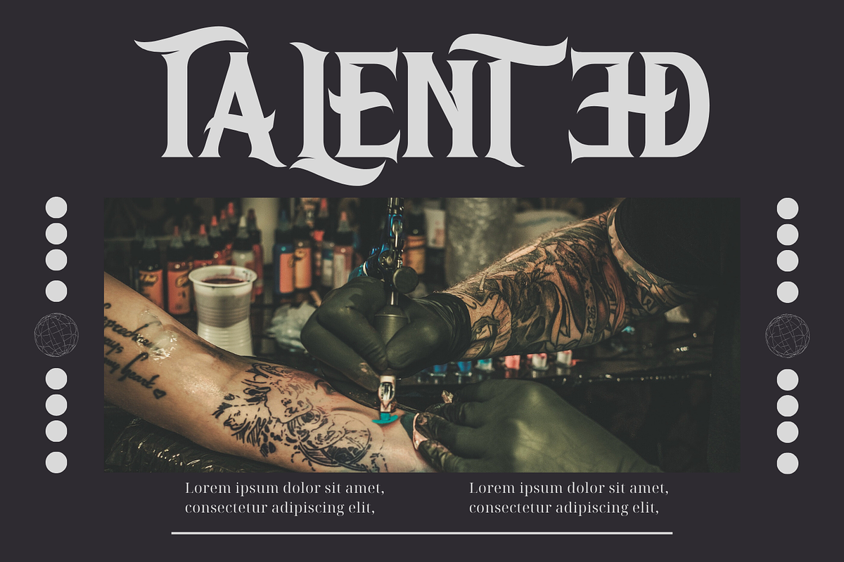 Different Discovery Font, a Serif Font by 177Studio (Photo 5 of 8)