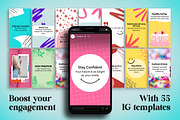 Bright Social Media Template Bundle, a Social Media Template by Snapybiz (Thumbnail 3 of 9)