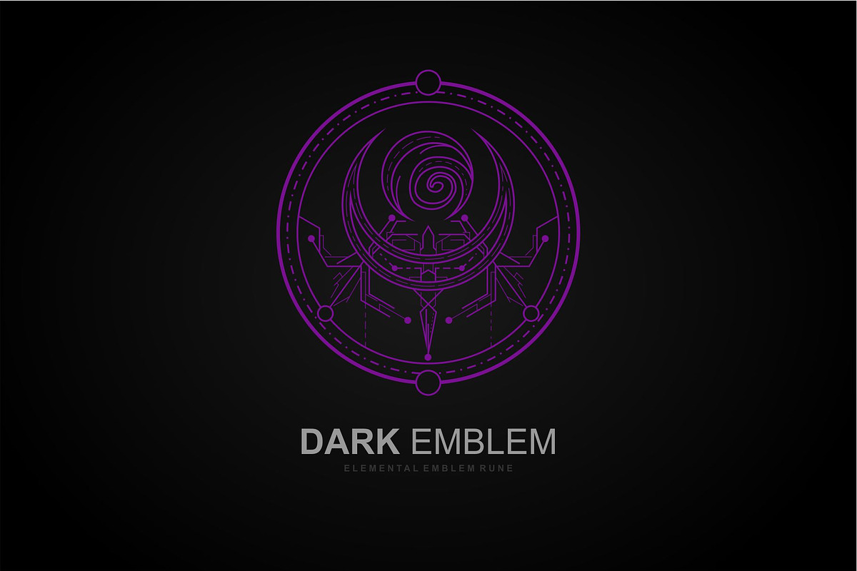 Elemental Emblem Runes, an Illustration by azhartz