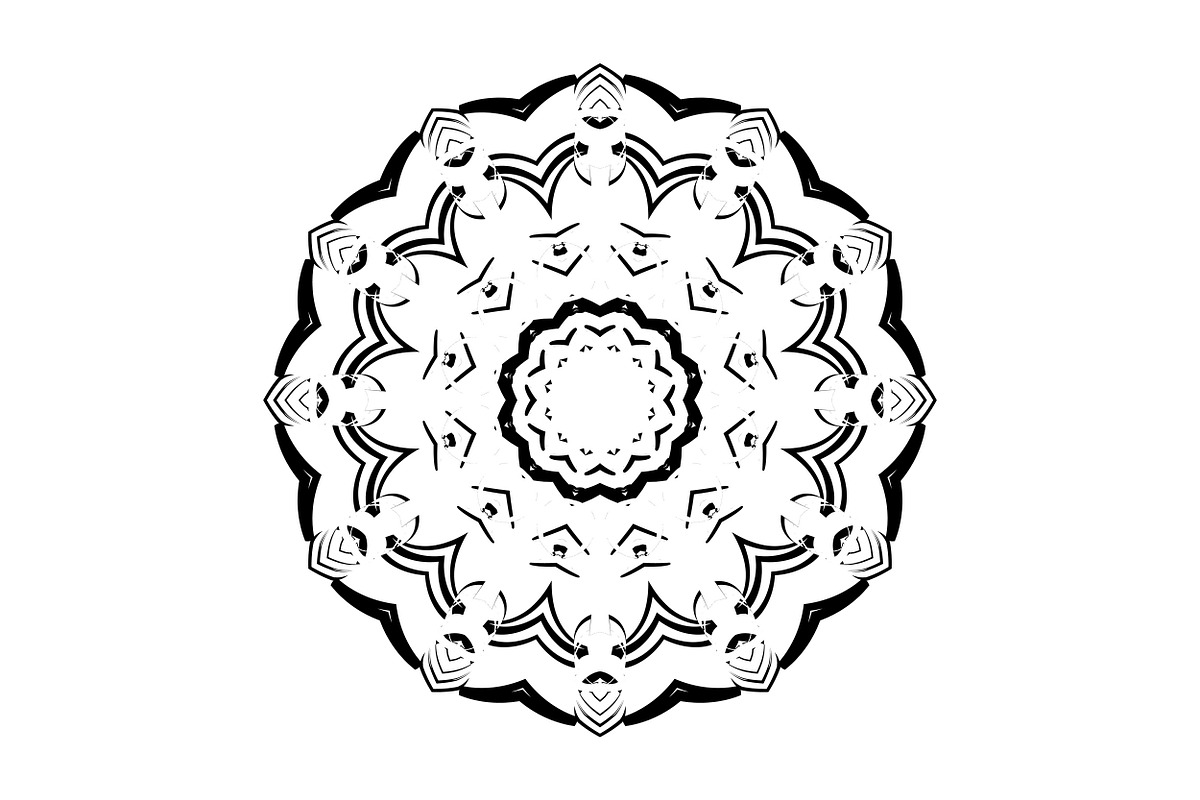 Spiritual Mandala Artwork Bundle, a Decorative Illustration by NJ Himel (Photo 81 of 104)