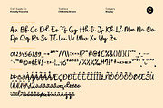 CS Amilia Drawn, a Script Font by Craft Supply Co. (Thumbnail 8 of 8)