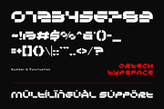 Ortech - Modern Futuristic Font, a Symbol Font by Masyafi Studio (Thumbnail 3 of 8)