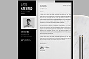 Black & White Resume CV Design, a Resume Template by MightyDesign (Thumbnail 4 of 7)