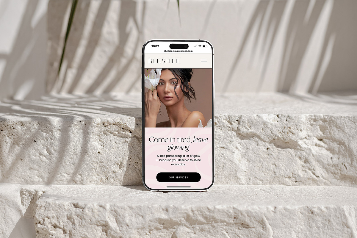 Squarespace 7.1 Template for Beauty preview 6