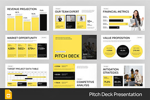 Pitch Deck Google SLides, Pwerpoint, a Presentation Template by Fit-tee