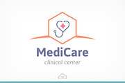 Medic Care Logo Template, a Branding & Logo Template by Logo Heaven (Thumbnail 1 of 5)