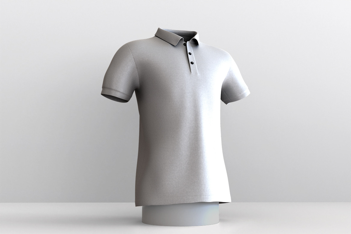 T Shirt Polo Mockup, a Shirt Mockup by Kenrichi (Photo 4 of 4)