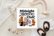Halloween Book Club PNG, a Work Illustration by CraftArtStudio (Thumbnail 4 of 4)