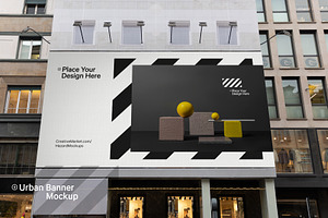 Urban Horizontal Banner Mockup