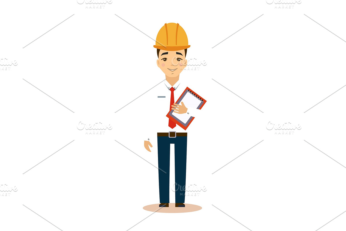 Engineer Vector Illustration., a Person Illustration by TopVectors