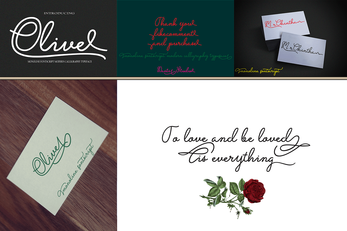 THE COLLECTION BUNDLE, a Script Font by danti (Photo 25 of 31)