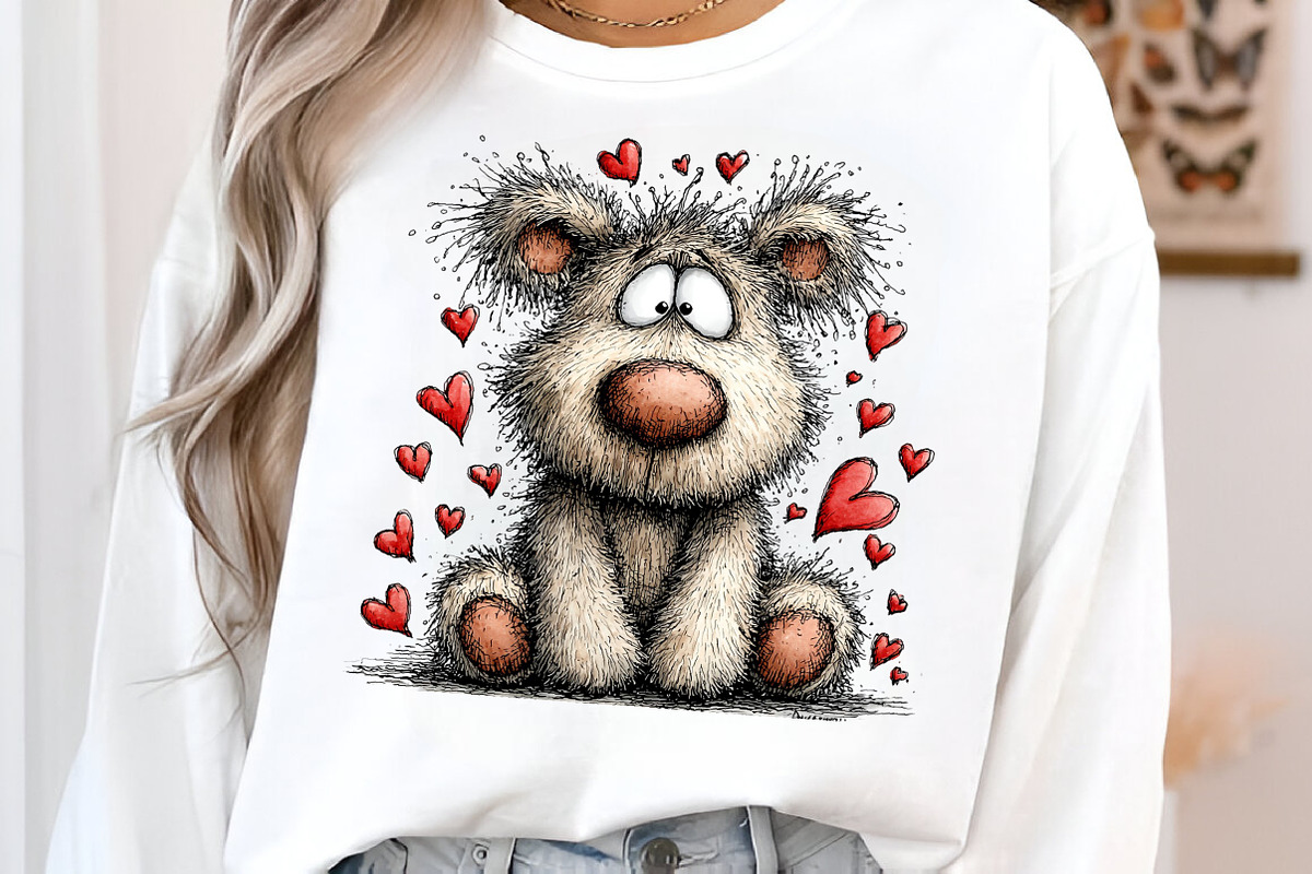 Woodland Valentine Portraits Clipart, an Illustration by SinaCreation (Photo 7 of 11)