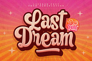 Last Dream - Layered Font, a Script Font by Damarletter (Thumbnail 1 of 10)