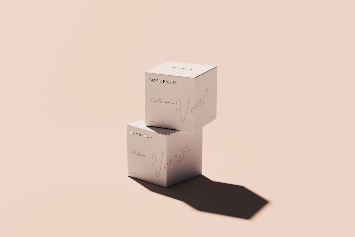 Box Mockup Collection, a Packaging Mockup by Mockup Line (Photo 7 of 9)