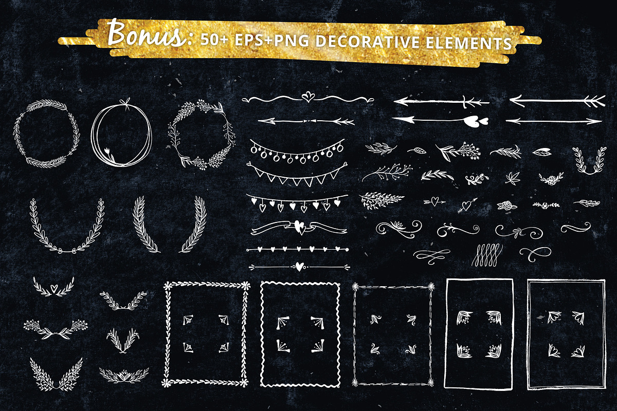 Blog Social Media Handlettering Pack, a Social Media Template by Spencerian Sisters (Photo 7 of 7)