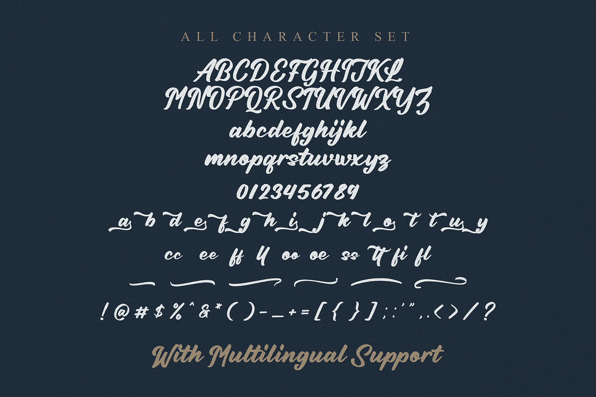 Billionstar, a Script Font by ribethstudio (Photo 7 of 12)