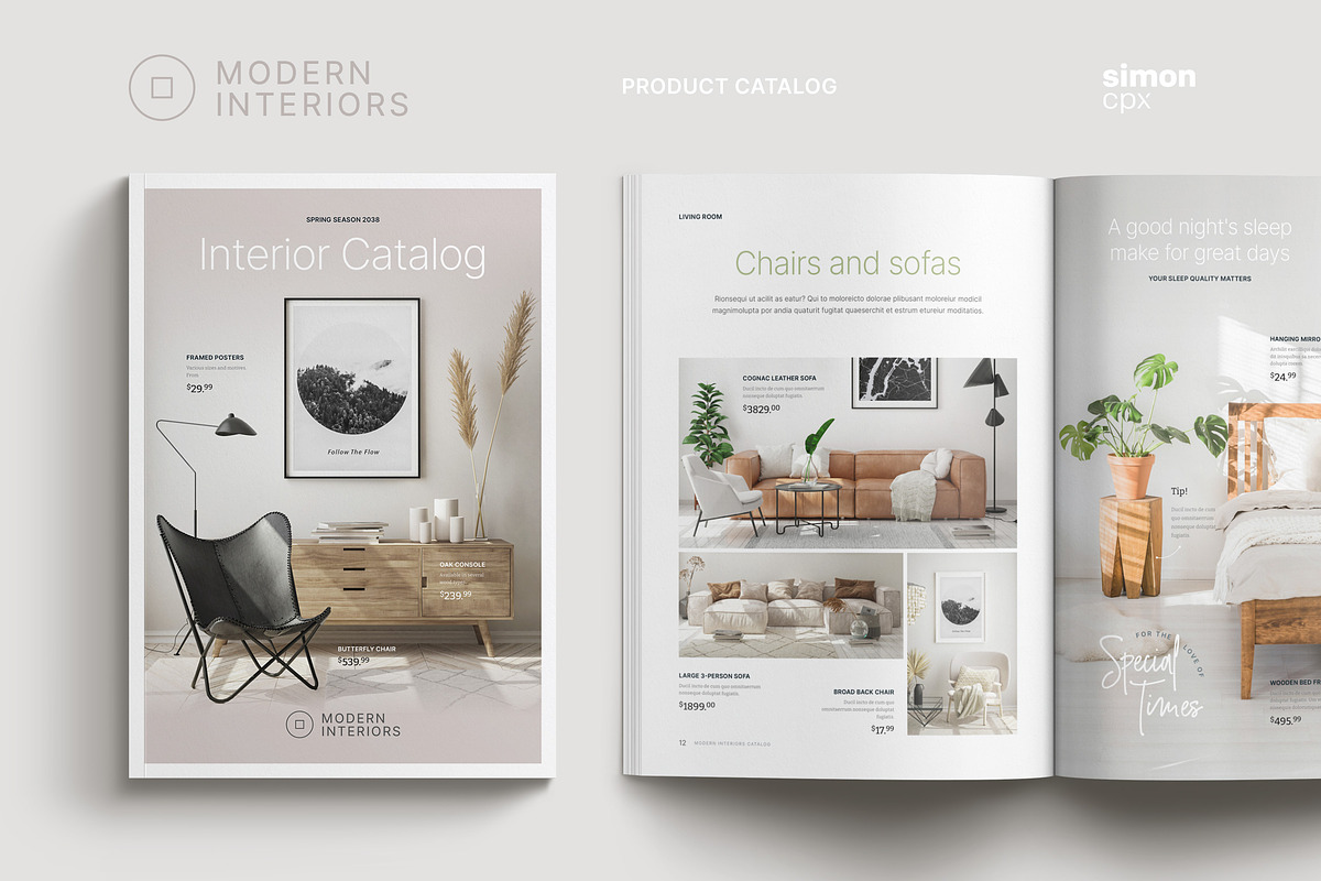 Product Catalog, a Brochure Template by Type Here Studio (Photo 4 of 20)