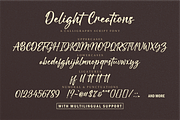Delight Creations a Script Font, a Script Font by Vilogsign (Thumbnail 5 of 7)