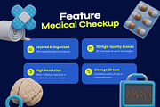 Medical Checkup 3D Icon Pack, an Environmental 3D Model by orenjidesign (Thumbnail 2 of 8)