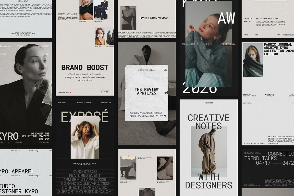 KYRO | Instagram Template (III), a Social Media Template by Crafted Pixel (Photo 7 of 10)