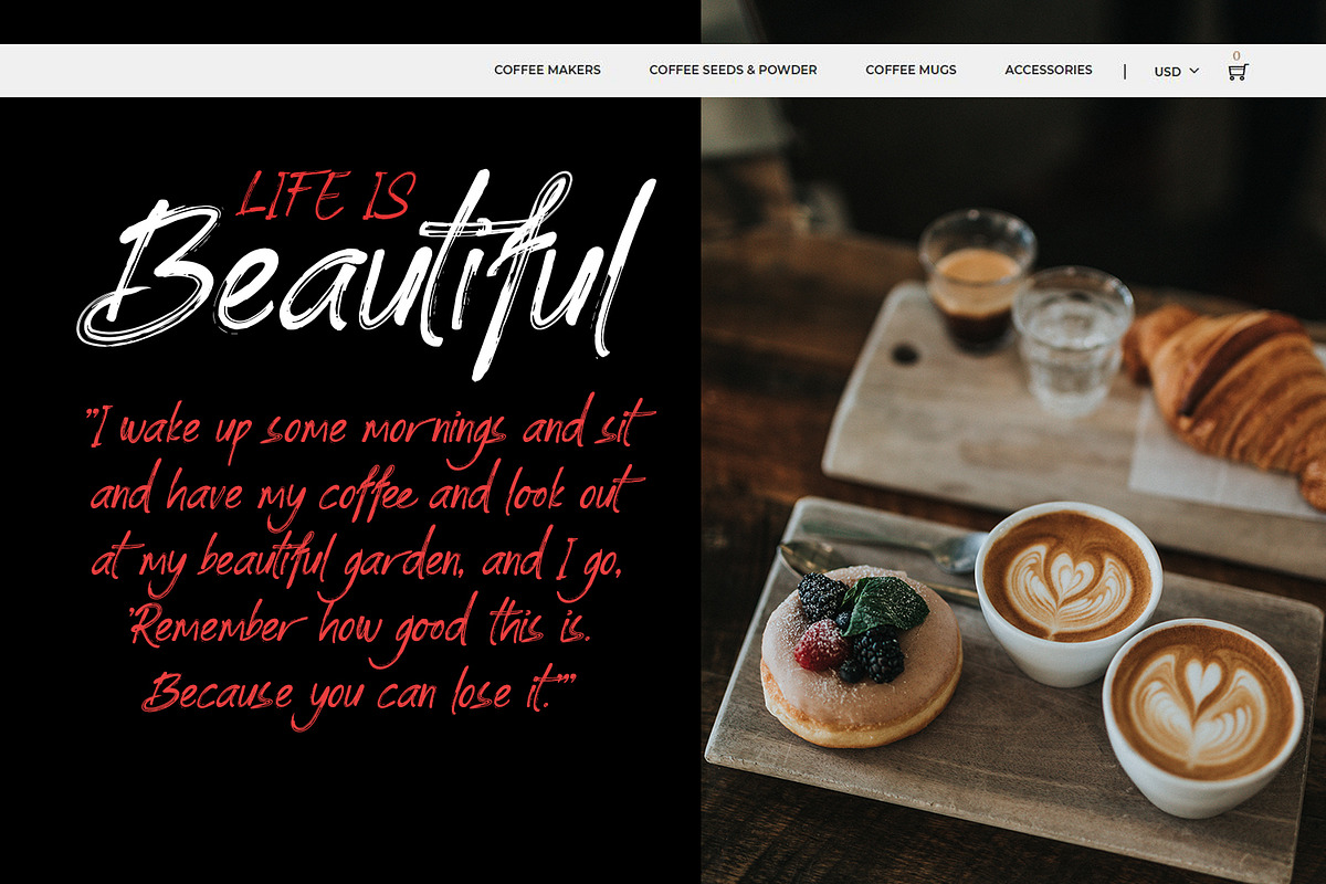 Reingttoon Handwritten Brush preview 4