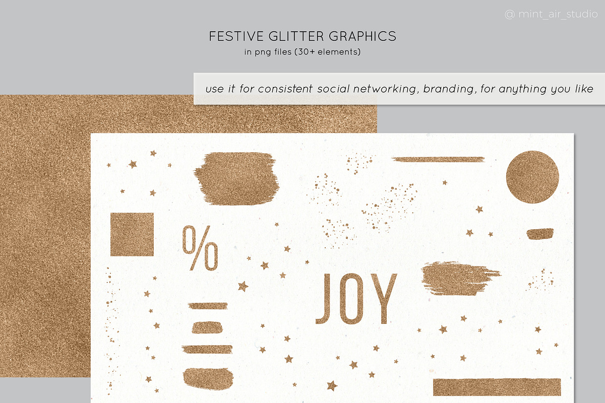 Instagram Post & Stories. CHRISTMAS, a Social Media Template by Mint Air Studio (Photo 8 of 9)