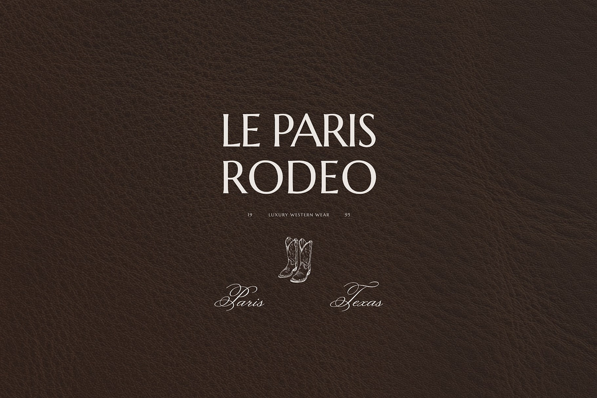 PARIS RODEO | Logo Collection, a Branding & Logo Template by Duet Atelier (Photo 9 of 13)