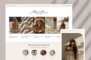 Melissa - A Personal Lifestyle Theme, a WordPress Template by GiaThemes