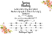 Spring Painting, a Script Font by DN Creative (Thumbnail 7 of 8)