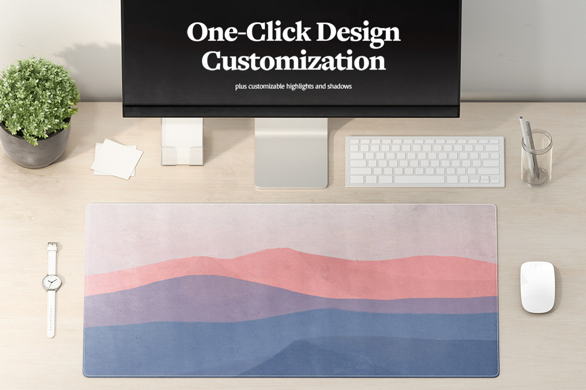 Desk Mat Mockup, a Graphic by rebrandy (Photo 2 of 6)