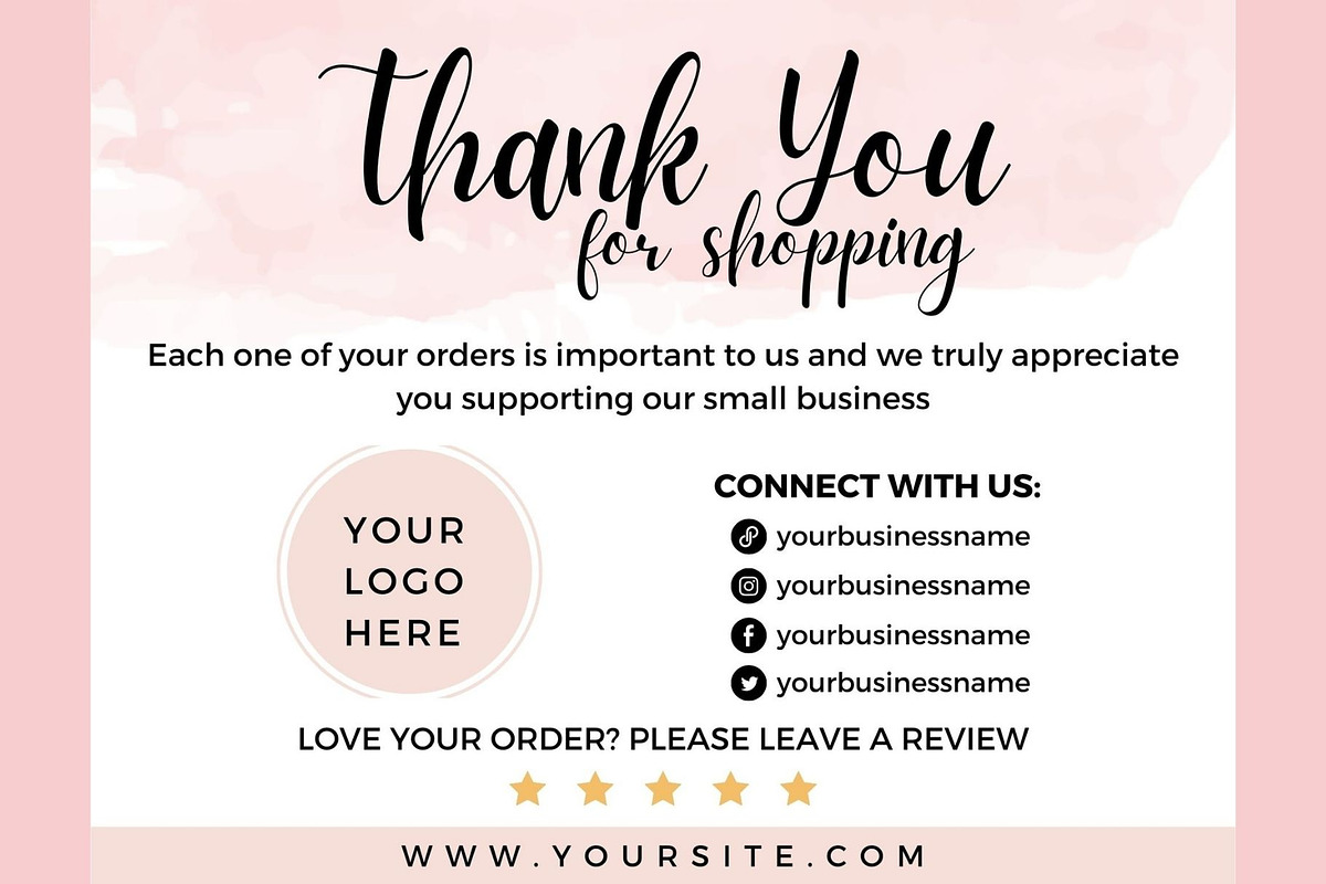 Business Thank You Card Canva 3, a Card Template by bonadigitals (Photo 2 of 3)