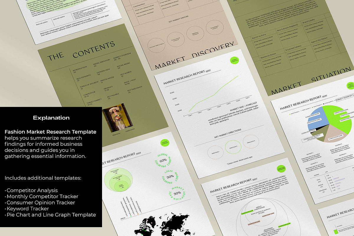 Fashion Market Research Template preview 2