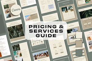 Pricing Guide - Tropical Boho