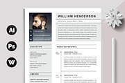 Resume / CV 2022, a Resume Template by X-Type (Thumbnail 1 of 5)