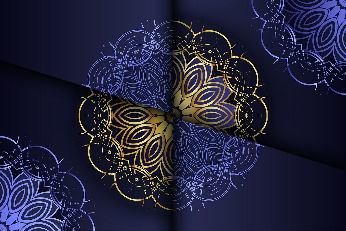 Mandala Vector Pattern Graphics Pack, a Background Graphic by NJ Himel (Photo 60 of 91)