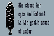 Albercio Stamp, a Sans Serif Font by Craft Supply Co. (Thumbnail 7 of 8)