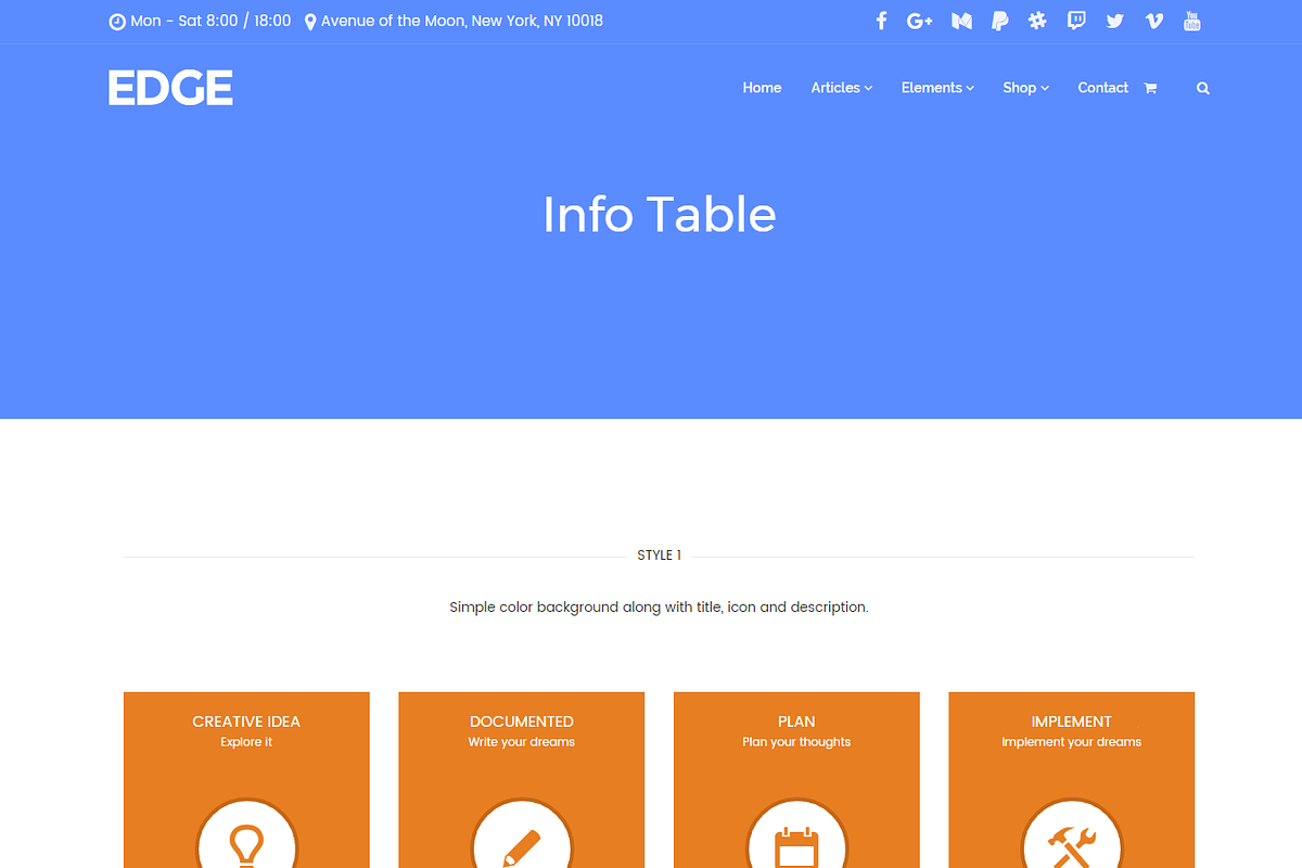 Edge Business WordPress Theme, a WordPress Template by Visualmodo (Photo 7 of 18)