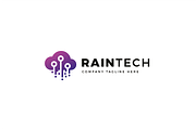Rain Tech Logo, a Branding & Logo Template by ehaezer (Thumbnail 2 of 6)