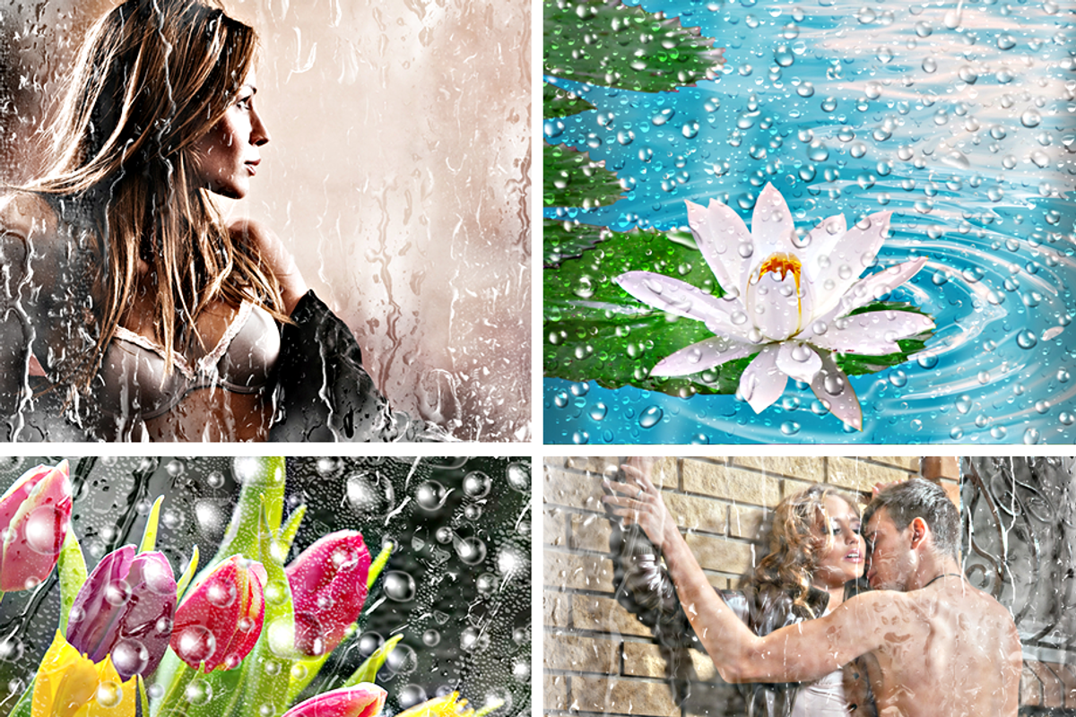 Best Water Drop Overlay Texture preview 2