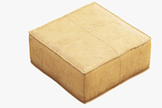 Joybird Lyle Leather Ottoman, a Furniture 3D Model by 3dmitruk (Thumbnail 24 of 30)