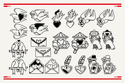 LOVE clipart collection, an Object Illustration by heyXeni (Thumbnail 7 of 8)