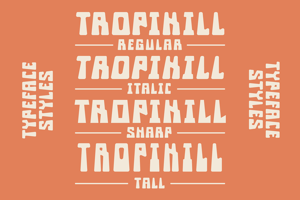 Tropikill Font Duo, a Font by NienowBrand (Photo 4 of 12)