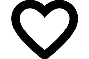 Heart Outline Silhouette, an Object Graphic by Creativeshirt (Thumbnail 15 of 19)