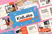 KIDLABS - Kids Education Powerpoint, a Presentation Template by rgbryand (Thumbnail 1 of 9)