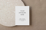 Contemporary Greeting Card Mockup, a Household Mockup by OakstoneCreative (Thumbnail 3 of 8)
