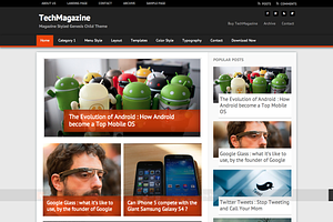 TechMagazine Genesis 2 Child Theme