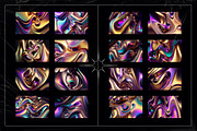 Liquid Metal | Iridescent Pack, a Texture Graphic by Ckybe's Corner (Thumbnail 5 of 8)