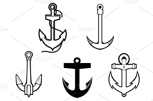 Set Of Anchor Symbols