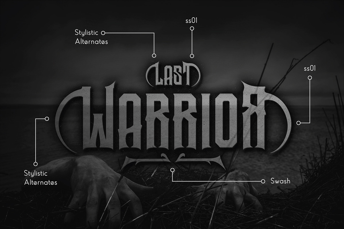 Garreng Font preview 2